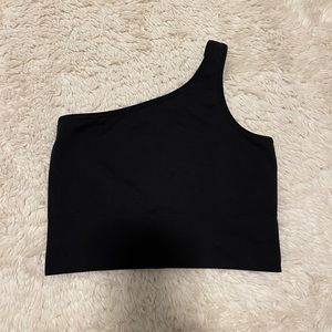 Athleta one shoulder top